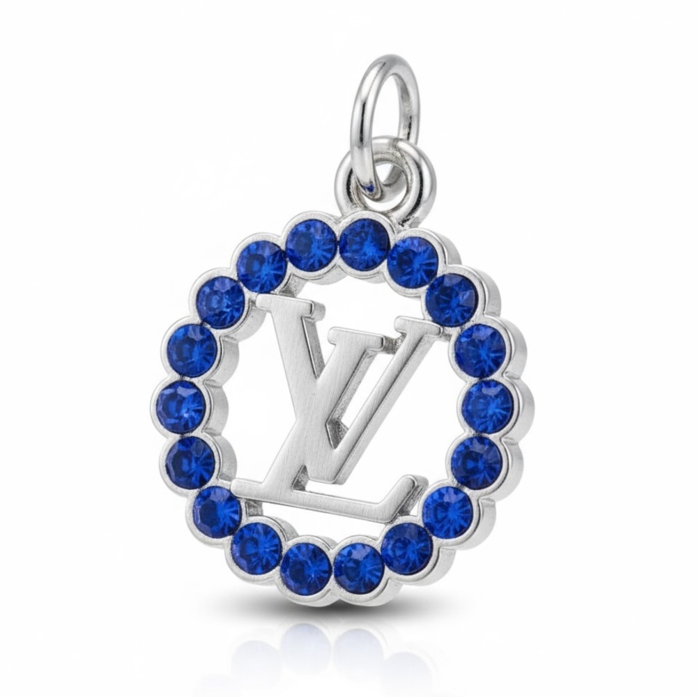 Louis Vuitton Authentic Silver Crystal Necklace Pendant for Necklace - Picture 4 of 15